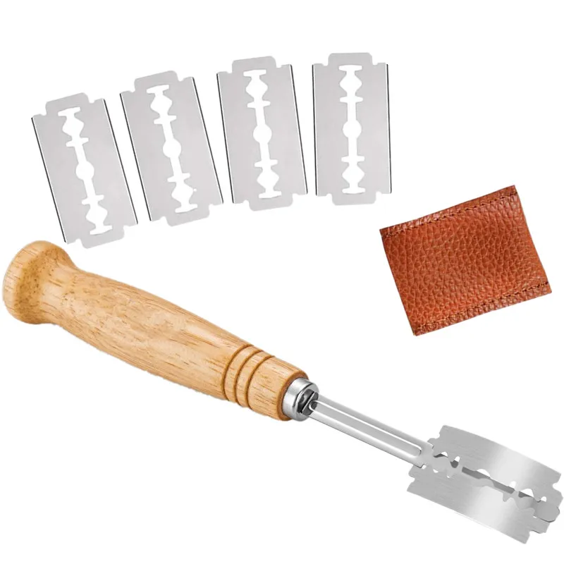 Bread Lame Scoring - ขนมปังง่อย 5 ใบมีด Bakers Lame Slashing