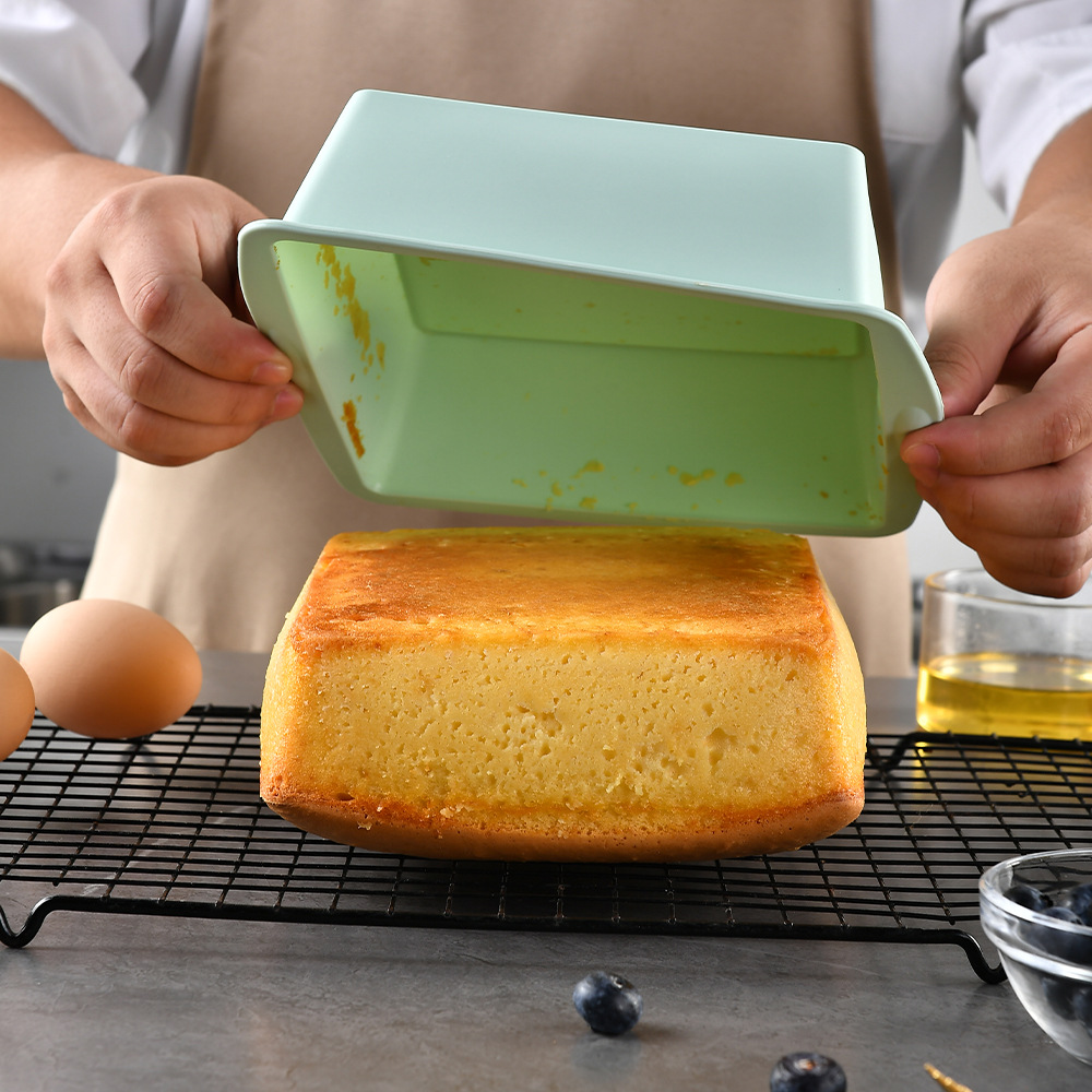 Kitchen Baking Set - ชุดแม่พิมพ์อบขนมแบบใช้ซ้ำได้ หลายรูปแบบ (กลม + สี่เหลี่ยม) ไม่ติดกระทะ