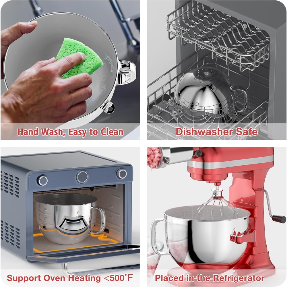 ชามผสมสแตนเลสขนาด 4.5-5 ควอร์ต - Kitchenaid Mixer Artisan 5Qt บทวิจารณ์และราคา