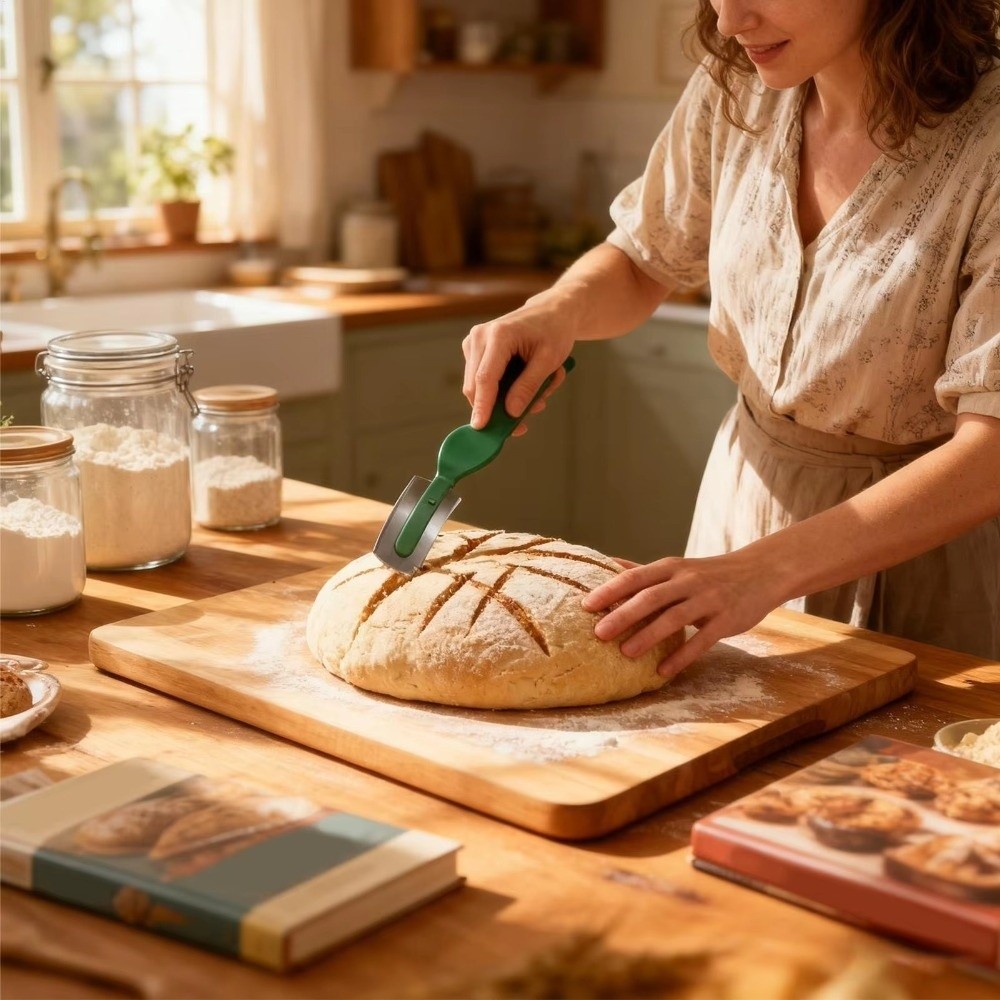 มีดทำรอยขนมปัง ใบมีดโค้ง ทำควา - Bread Lame Scoring บทวิจารณ์และราคา