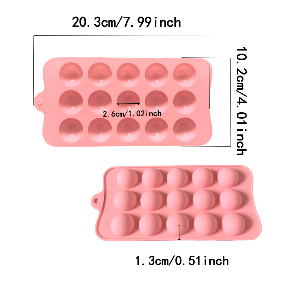 แม่พิมพ์ซิลิโคนช็อคโกแลตครึ่งว - Kitchen Appliances For Baking บทวิจารณ์และราคา