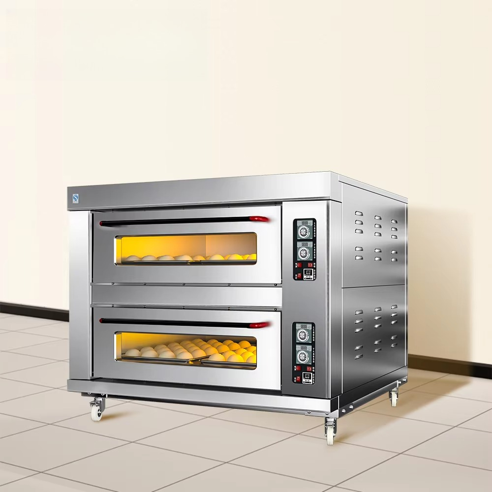 เครื่องอบขนมอุตสาหกรรม 2 ชั้น  - Commercial Kitchen Baking Equipment บทวิจารณ์และราคา