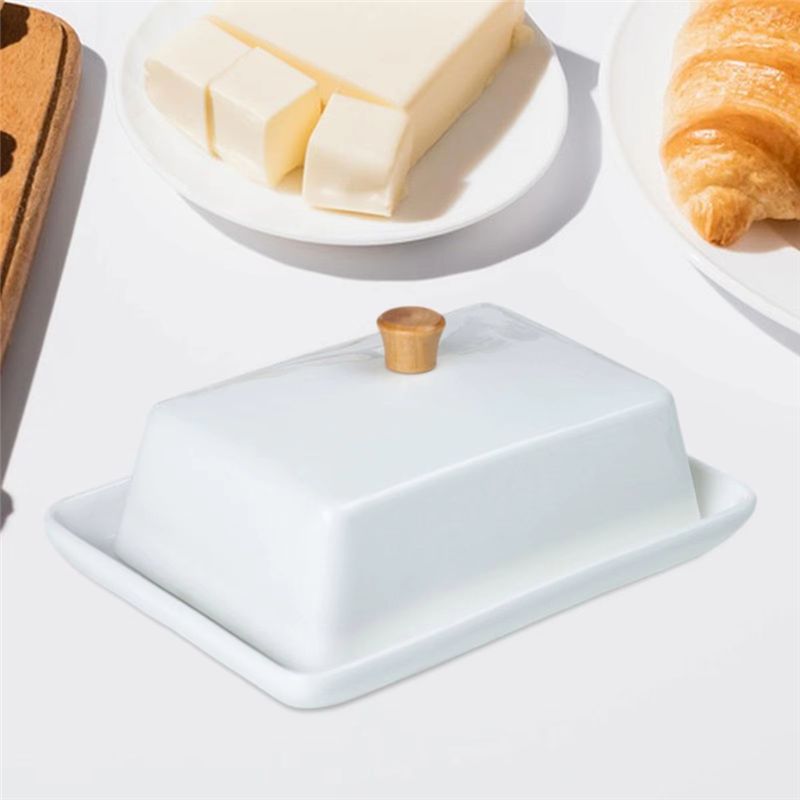 A20F- จานใส่เนยพร้อมฝาปิดสำหรั - Kitchen Baking Organization บทวิจารณ์และราคา