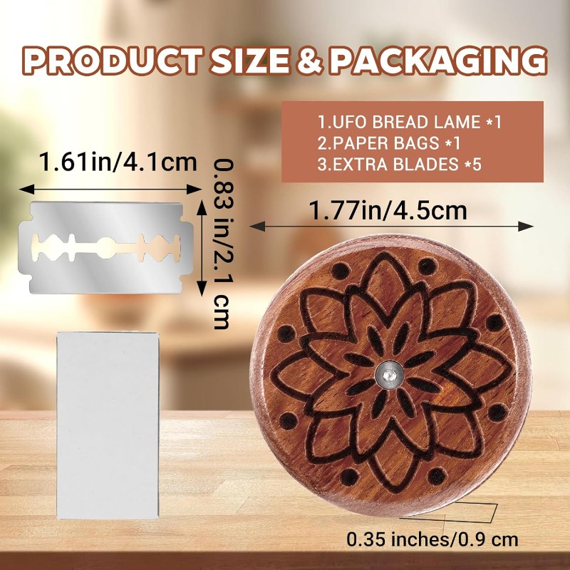เครื่องมือทำรอยตัดขนมปังแบบ So - Bread Lame Scoring บทวิจารณ์และราคา