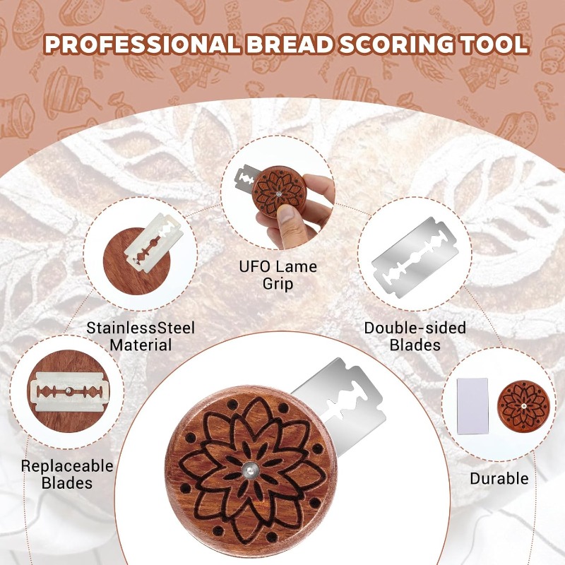 เครื่องมือทำรอยตัดขนมปังแบบ So - Bread Lame Scoring บทวิจารณ์และราคา