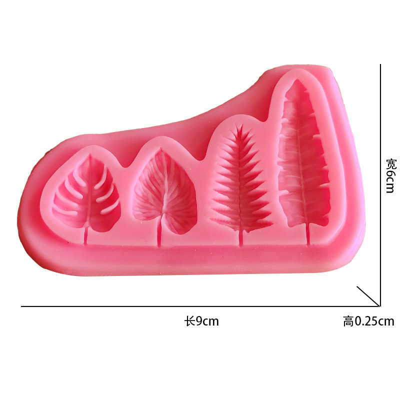 ใบปาล์มและใบเต่าแม่พิมพ์ซิลิโค - Kitchen Appliances For Baking บทวิจารณ์และราคา