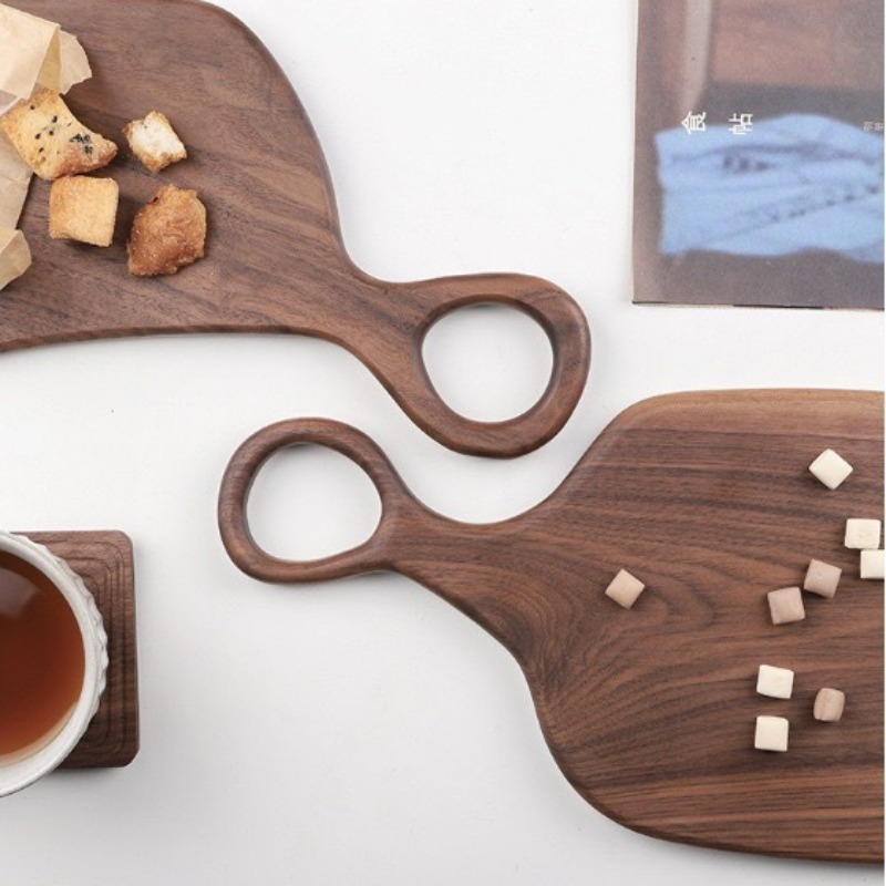 เขียงไม้แบล็ควอลนัทแท้ ถาดไม้  - Kitchen Baking Tray บทวิจารณ์และราคา