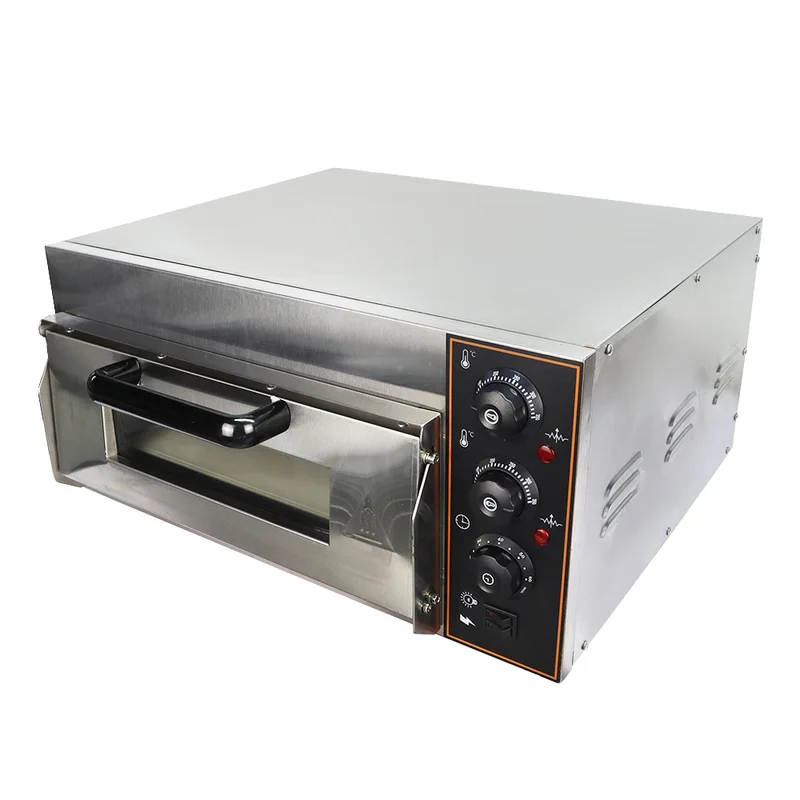 เตาอบพิซซ่าสแตนเลสแบบชั้นเดียว - Commercial Kitchen Baking Equipment บทวิจารณ์และราคา