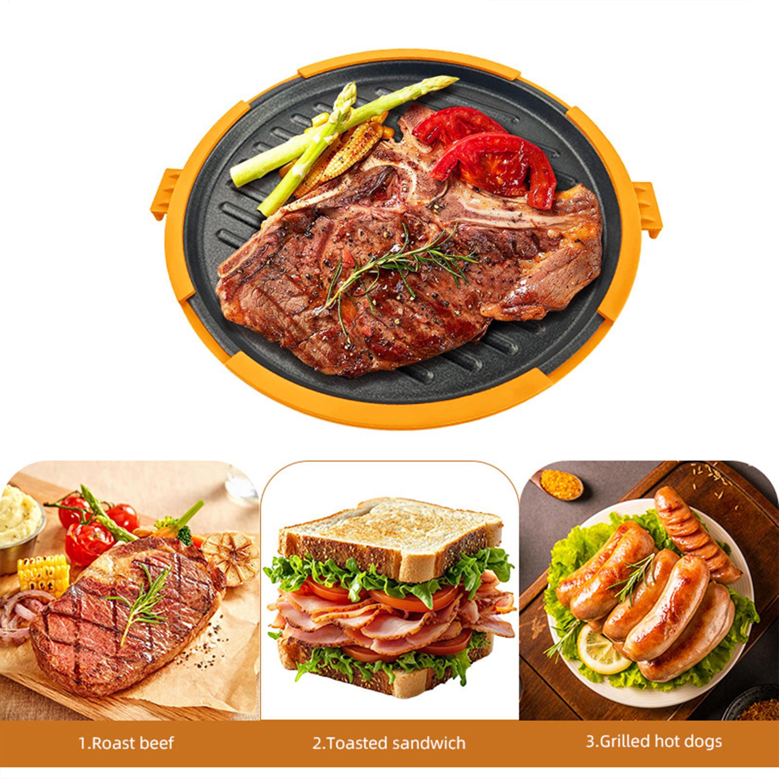 ถาดย่างไมโครเวฟแบบร้อนเร็ว ถาด - Kitchen Baking Tray บทวิจารณ์และราคา