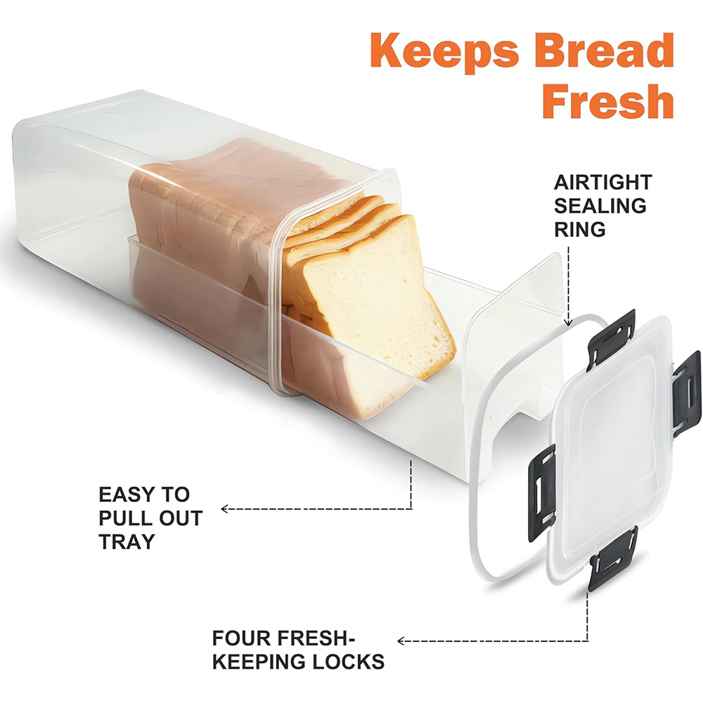 กล่องเก็บขนมปังพร้อมฝาปิดกันอา - Kitchen Baking Tray บทวิจารณ์และราคา