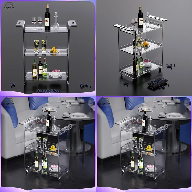 รถเข็นครัว 3 ชั้น รุ่นใหม่ พร้ - Kitchen Baking Organization บทวิจารณ์และราคา
