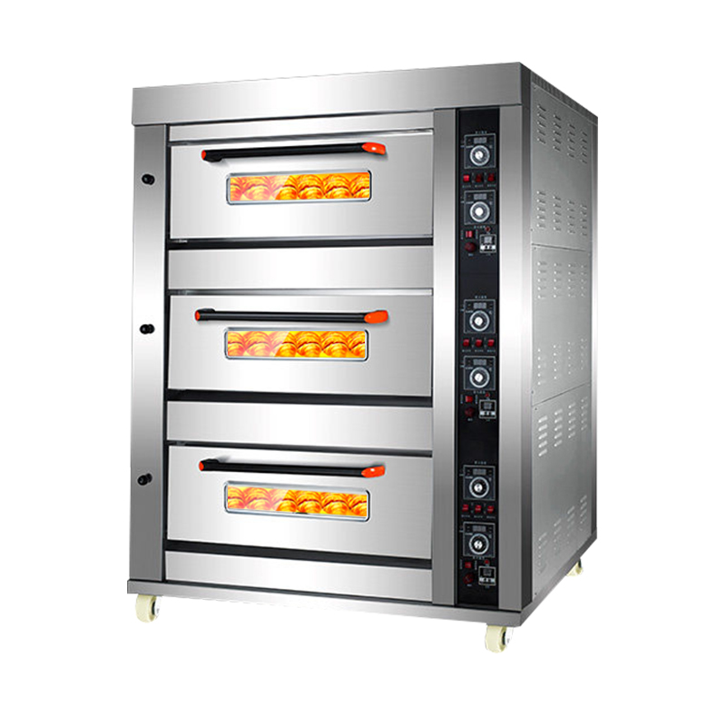 เตาอบขนมปัง 3 ชั้น 6 ถาด สำหรั - Commercial Kitchen Baking Equipment บทวิจารณ์และราคา