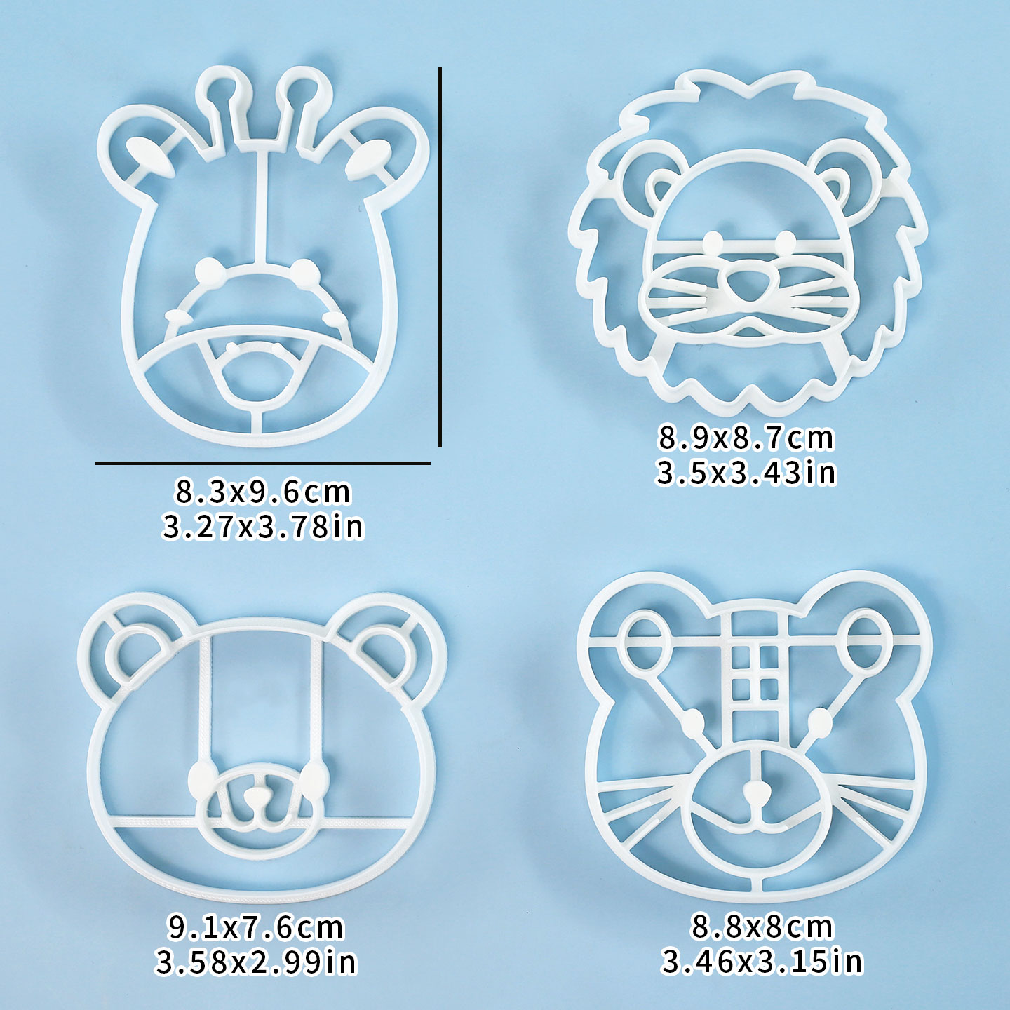 ชุดตัวตัดคุกกี้รูปสัตว์ 4 ชิ้น - Kitchen Appliances For Baking บทวิจารณ์และราคา
