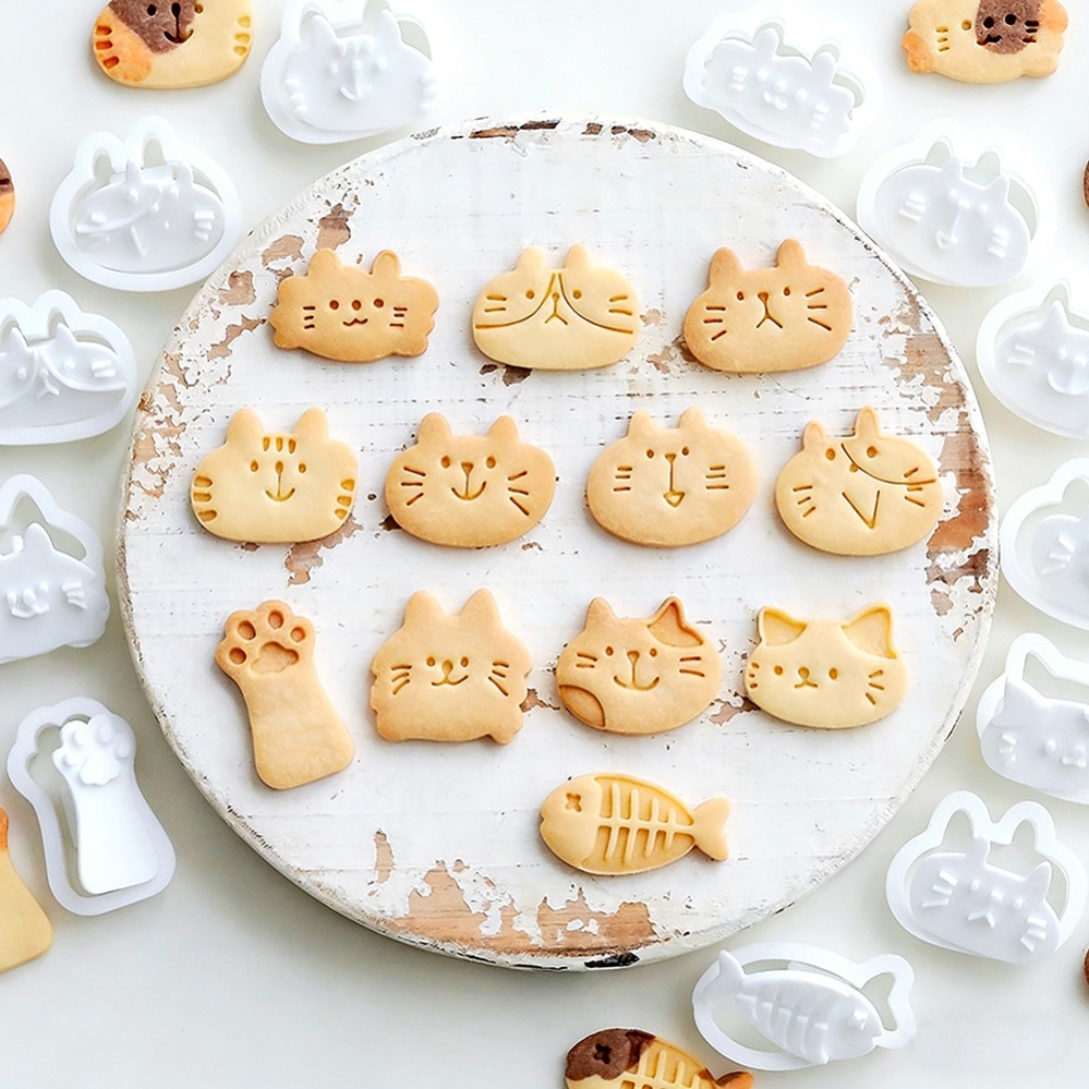 แม่พิมพ์คุกกี้รูปแมวน่ารัก DIY - Kitchen Appliances For Baking บทวิจารณ์และราคา