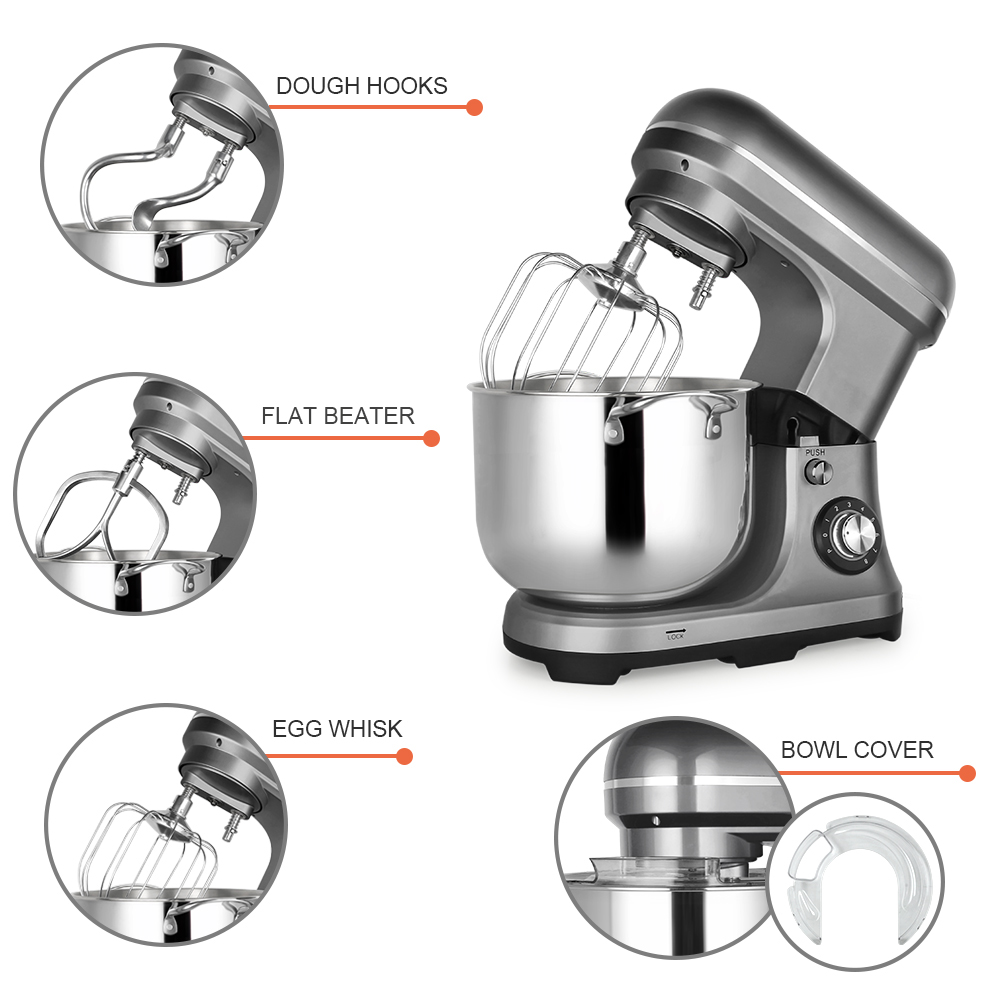 เครื่องผสมอาหารไฟฟ้าขนาดใหญ่ 1 - Kitchen Appliances For Baking บทวิจารณ์และราคา