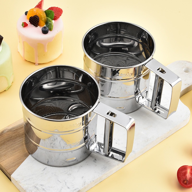ตะแกรงร่อนแป้งสแตนเลส 1 ชิ้นพร - Baking Powder Kitchen บทวิจารณ์และราคา